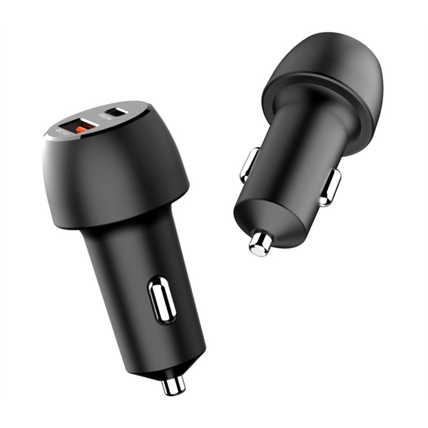 38W Dual USB car charger plus free laser engraving on 1... from ASI 37218 Athena Promo (tm)