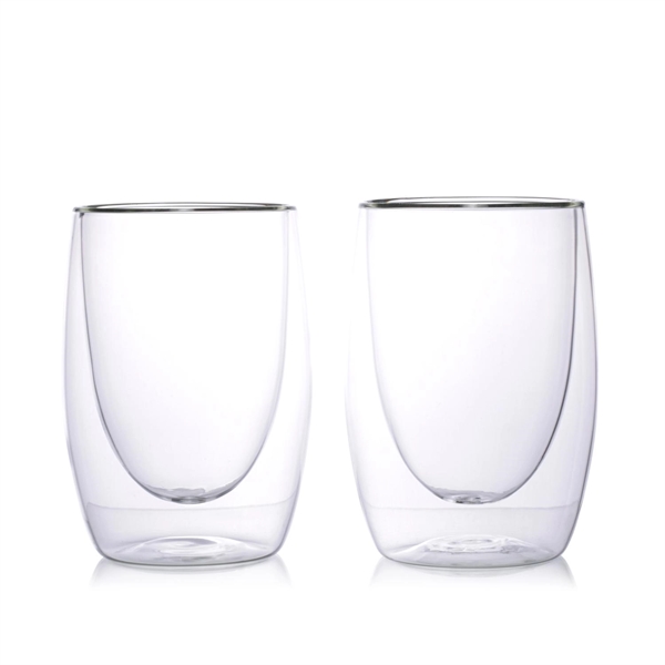 Double wall design creates dramatic optical illusion, prevents condensation, and creates... from ASI 93986 Visions/Awardcraft