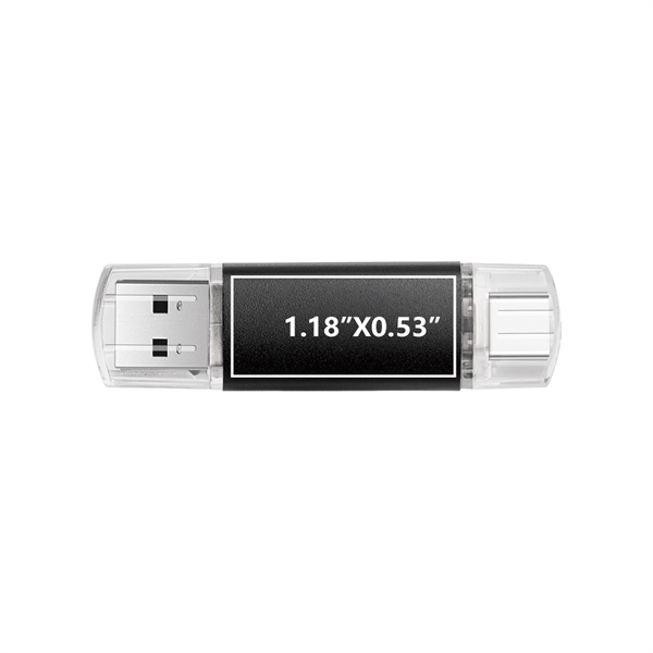 Forreston Type C OTG USB Flash Drive is compact and portable.... from ASI 90154 Sunjoy Group Inc