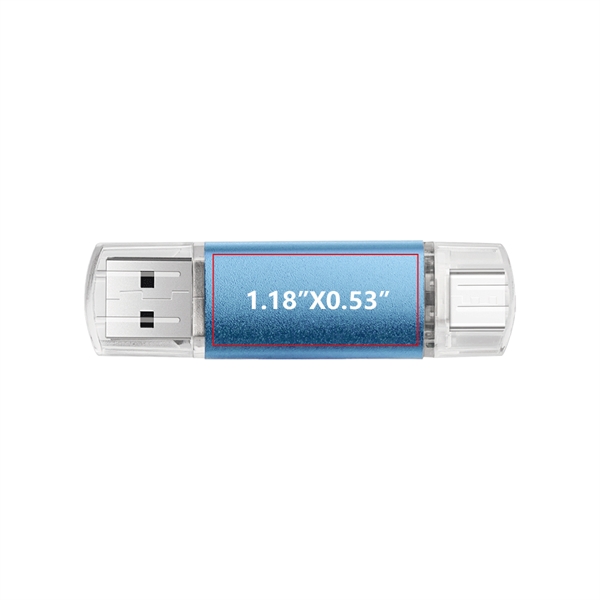 Forreston Type C OTG USB Flash Drive is compact and portable.... from ASI 90154 Sunjoy Group Inc