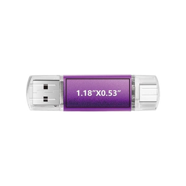 Forreston Type C OTG USB Flash Drive is compact and portable.... from ASI 90154 Sunjoy Group Inc