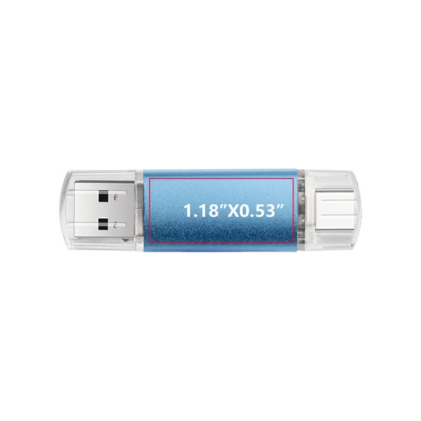 Forreston Type C OTG USB Flash Drive is compact and portable.... from ASI 90154 Sunjoy Group Inc