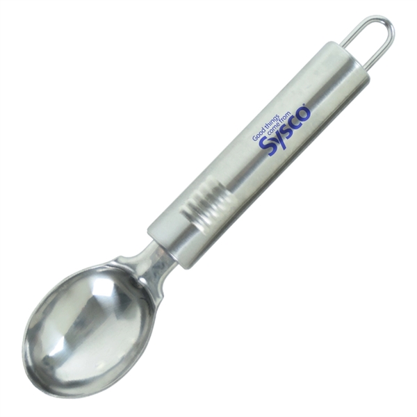 7 1/2" ice cream scoop that's made of stainless steel with... from ASI 38120 Ball Pro / Diversified Quality Kitchenware