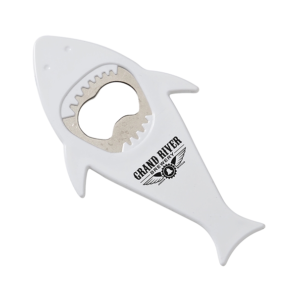 5" shark shaped bottle opener with magnetic back.... from ASI 63549 Jornik Manufacturing Corp / Jornik