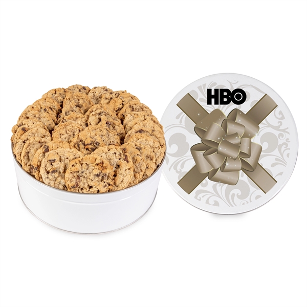 Fresh Beginnings Oatmeal Raisin Cookie Tin (Large).... from ASI 44900 NC Custom (CI/Lanco) / Fresh Beginnings