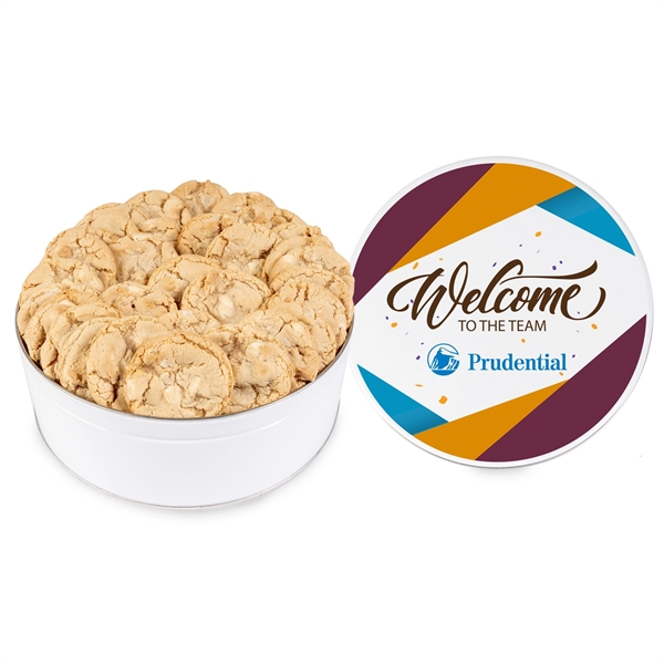 Fresh Beginnings Macadamia Nut Cookie Tin (Large).... from ASI 44900 NC Custom (CI/Lanco) / Fresh Beginnings