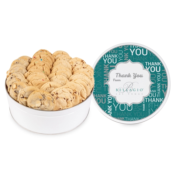 Fresh Beginnings Bakers Choice Tin with 36 Cookies.... from ASI 44900 NC Custom (CI/Lanco) / Fresh Beginnings