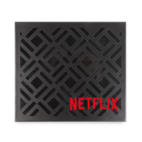 Delicious chocolate gift box comes with 12 milk and 12 dark... from ASI 44900 NC Custom (CI/Lanco)