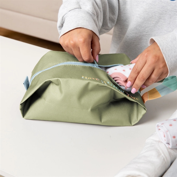 Kit for toiletries with a zippered closure.... from ASI 74710 Numo