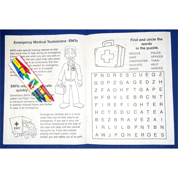 My Heroes coloring and activity book fun pack.... from ASI 45815 Coloring Book Solutions / Coloring Book Solutions™