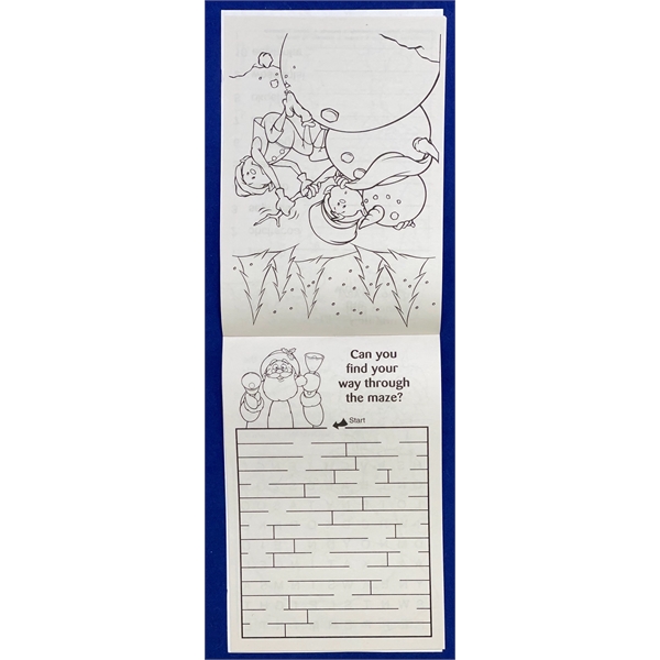 Holiday Activity Pad with games and activities.... from ASI 45815 Coloring Book Solutions / Coloring Book Solutions™
