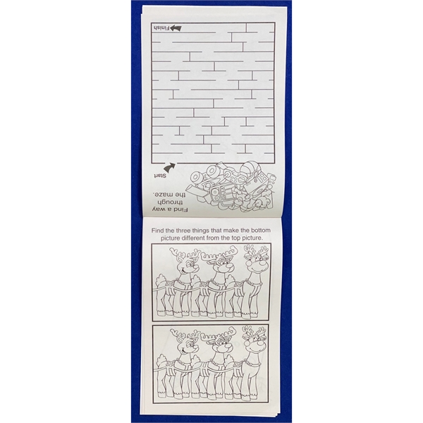 Holiday Fun activity pad with games and activities.... from ASI 45815 Coloring Book Solutions / Coloring Book Solutions™