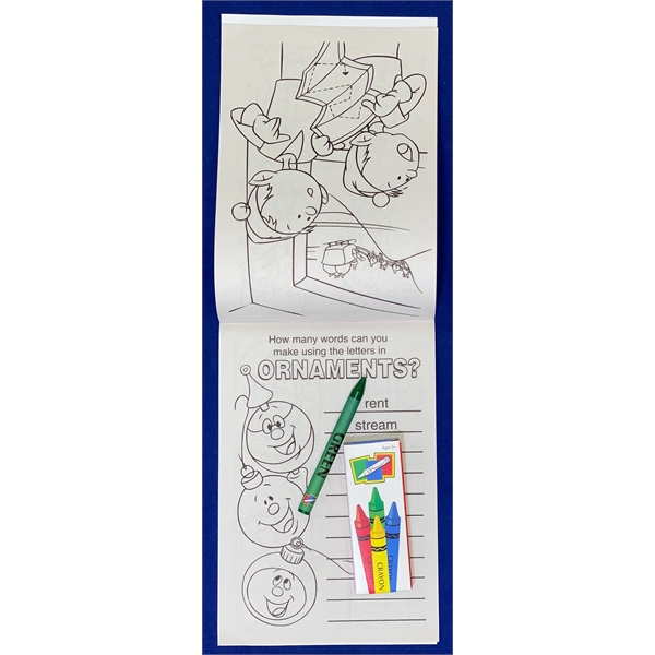 Activity pad and crayon set: a fun pack!... from ASI 45815 Coloring Book Solutions / Coloring Book Solutions™
