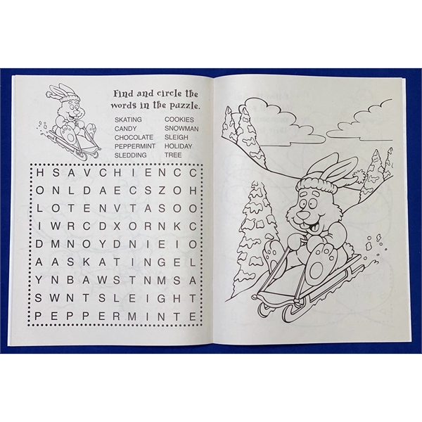 Holiday Fun Coloring and activity book.... from ASI 45815 Coloring Book Solutions / Coloring Book Solutions™