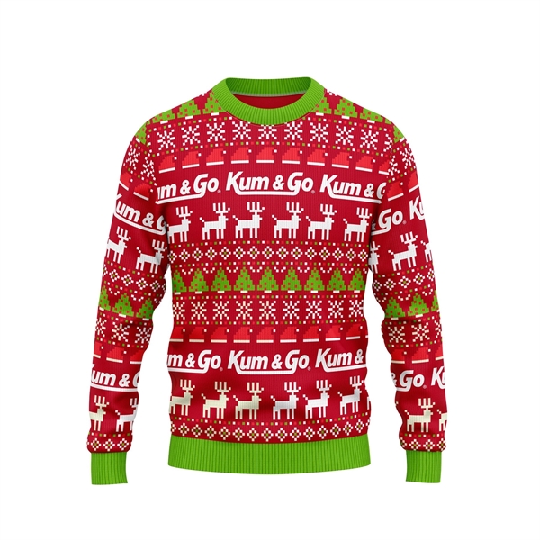 This knit ugly holiday Christmas sweater is guaranteed to spread joy... from ASI 30250 AZX Sport USA