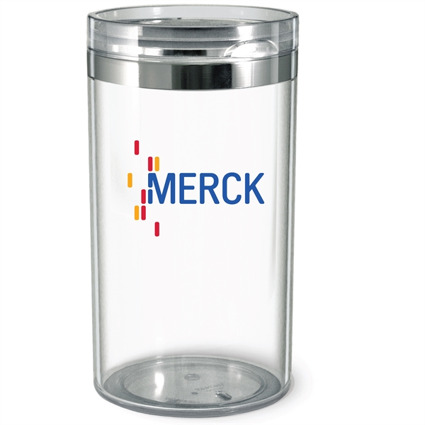 Handsome hinged acrylic canister offers classic design and ultimate functionality.... from ASI 80060 VisionUSA