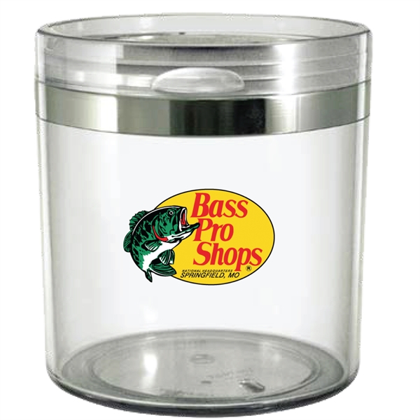Handsome hinged acrylic canister offers classic design and ultimate functionality.... from ASI 80060 VisionUSA