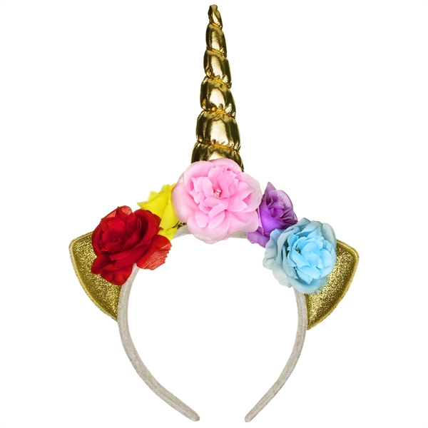 LED unicorn headband with bright white LED's that blink and flash... from ASI 42016 Brighter Promotions Inc