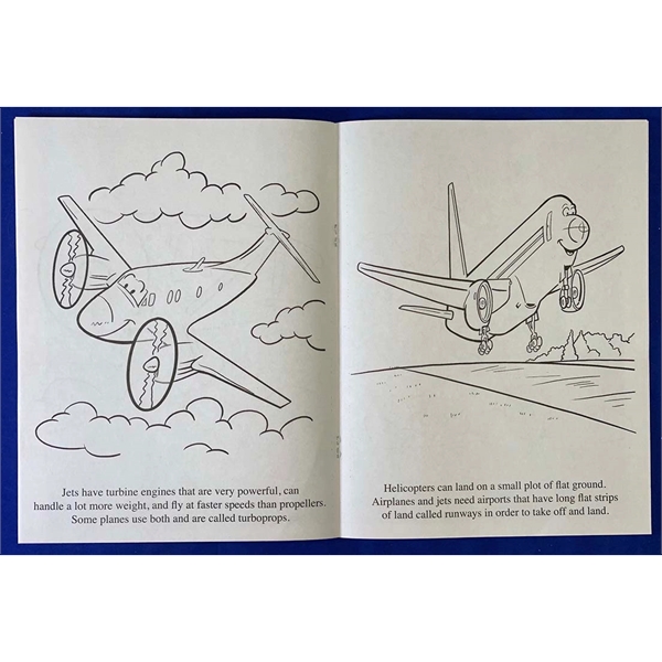 Aviation Adventures coloring and activity book.... from ASI 45815 Coloring Book Solutions / Coloring Book Solutions™