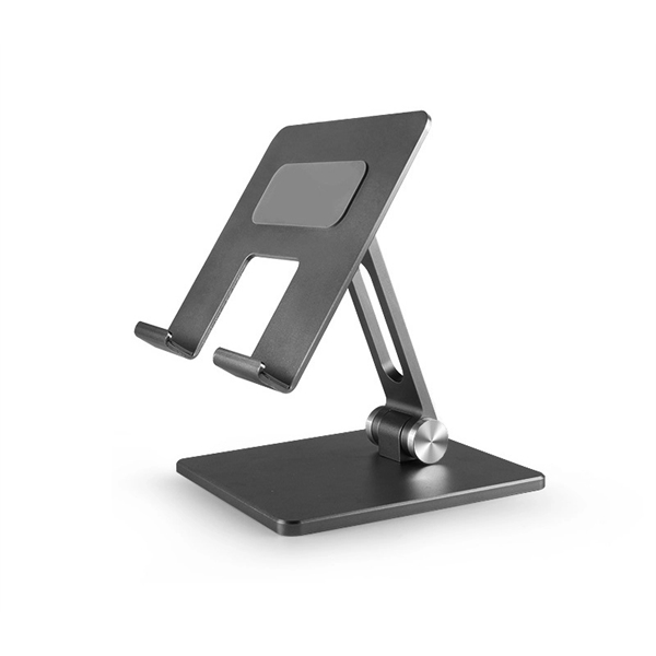 Adjustable aluminum phone stand and holder plus 1 color silkscreen imprint... from ASI 37218 Athena Promo (tm)