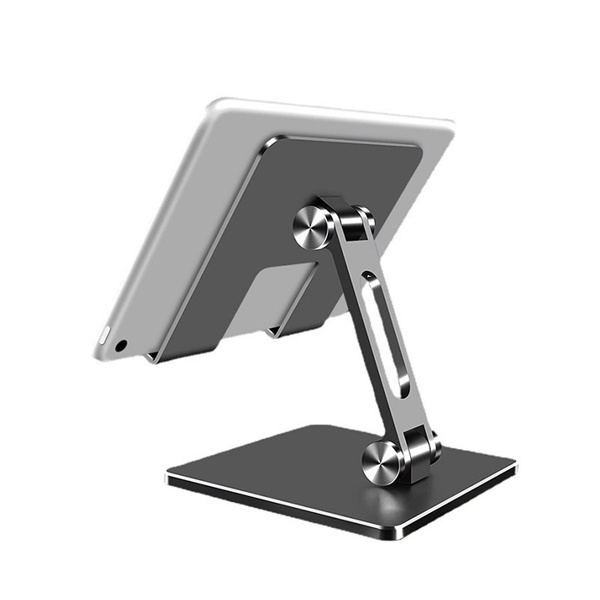 Adjustable aluminum phone stand and holder plus 1 color silkscreen imprint... from ASI 37218 Athena Promo (tm)