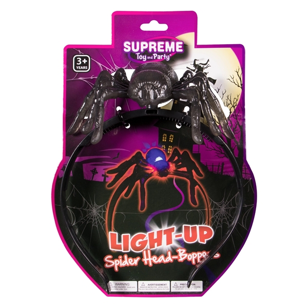 10" spider headbopper with LED lights.... from ASI 42016 Brighter Promotions Inc