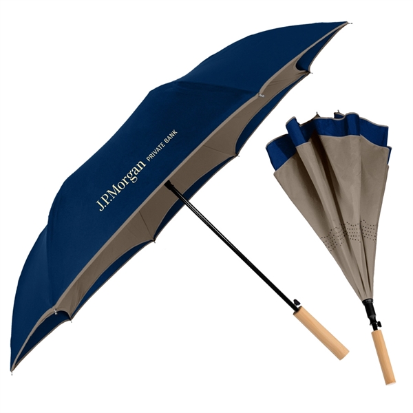 Sustainable UV Style -- A Great Auto-Open/Reverse Closing Inverted Umbrella that's... from ASI 89955 StrombergBrand / Stromberg Brand Stromberg