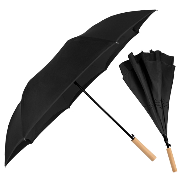 Sustainable UV Style -- A Great Auto-Open/Reverse Closing Inverted Umbrella that's... from ASI 89955 StrombergBrand / Stromberg Brand Stromberg