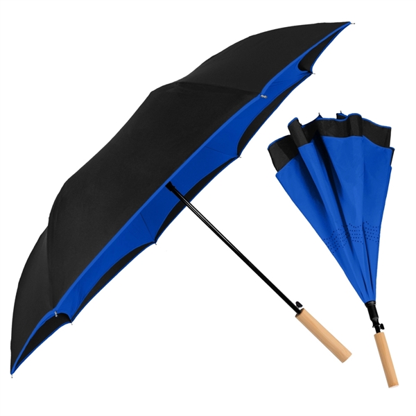 Sustainable UV Style -- A Great Auto-Open/Reverse Closing Inverted Umbrella that's... from ASI 89955 StrombergBrand / Stromberg Brand Stromberg