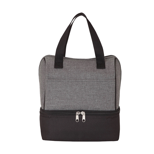 Two-Tone Heather Lunch Cooler Bag... from ASI 31517 Admart Products / Admart Line