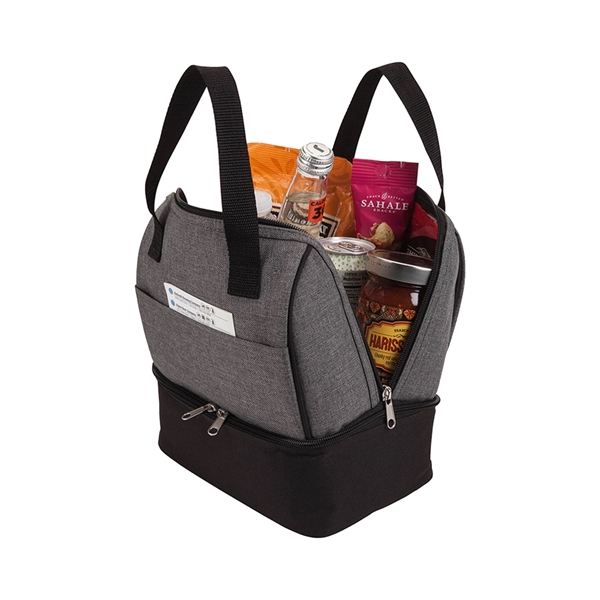 Two-Tone Heather Lunch Cooler Bag... from ASI 31517 Admart Products / Admart Line