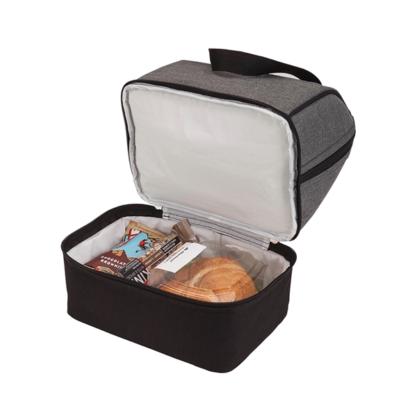 Two-Tone Heather Lunch Cooler Bag... from ASI 31517 Admart Products / Admart Line
