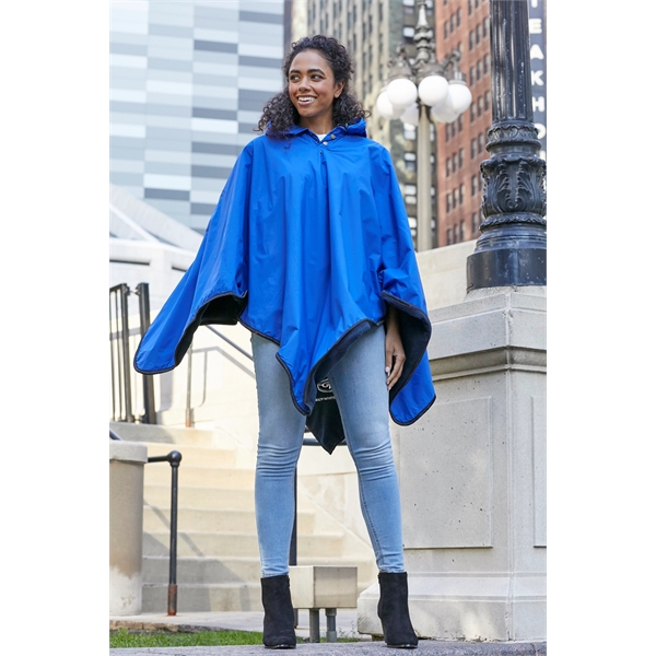 Blanket, poncho, seat cushion and backpack.... from ASI 91605 Towel Specialties / Cobblestone Mills