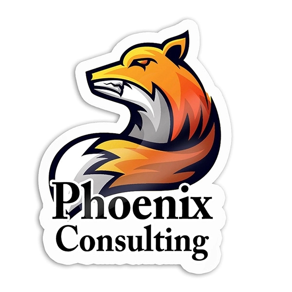 6 mil. removable vinyl stickers in assorted sizes.... from ASI 62660 Innovation Line