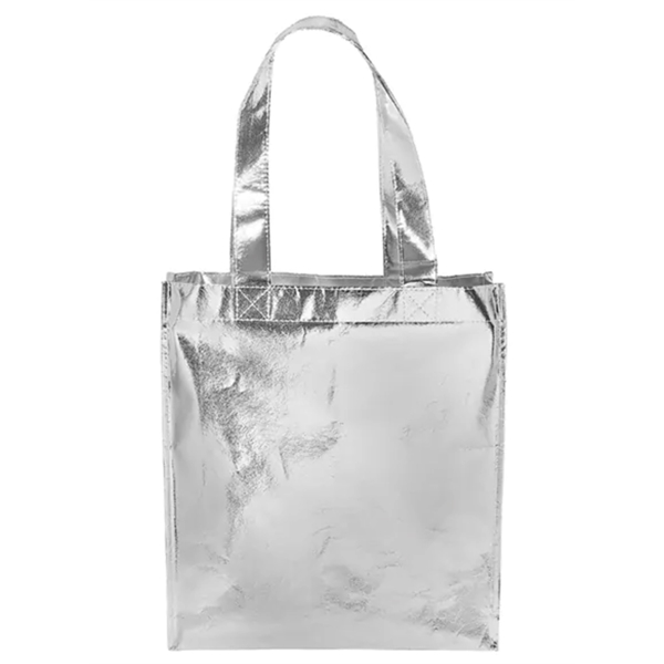 Metallic Tote Bag with Logo... from ASI 89971 Stuff A Mug