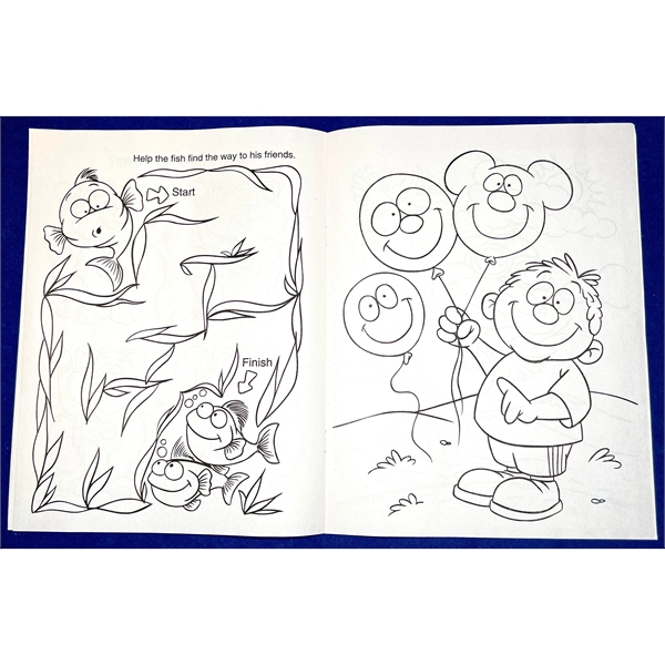 Coloring Friends everyday coloring and activity book.... from ASI 45815 Coloring Book Solutions / Coloring Book Solutions™