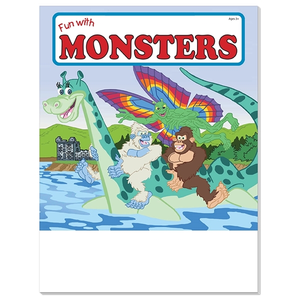 Fun with Monsters coloring book.... from ASI 45815 Coloring Book Solutions / Coloring Book Solutions™