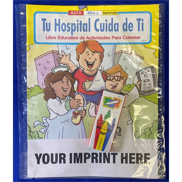 Coloring book fun pack - your hospital cares about you spanish.... from ASI 45815 Coloring Book Solutions / Coloring Book Solutions™