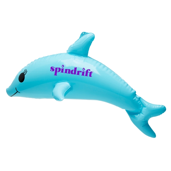 22" inflatable dolphin with customization.... from ASI 63549 Jornik Manufacturing Corp / Jornik