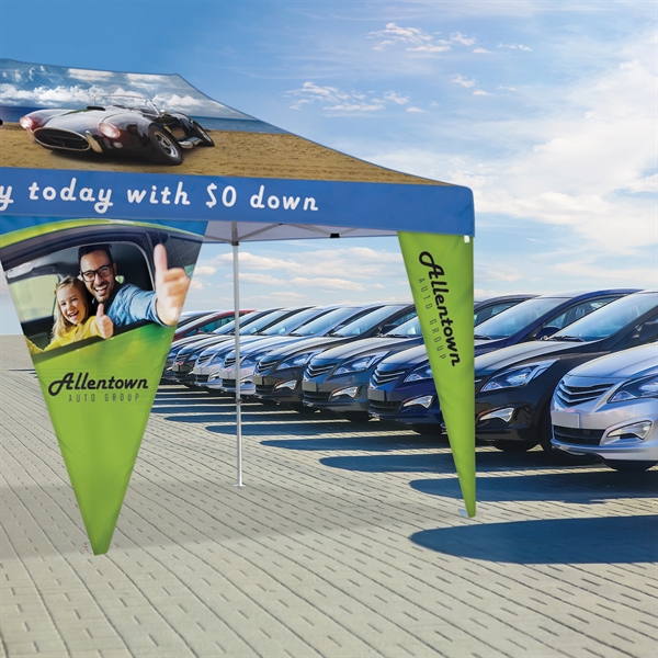 Heavy Duty Banner Set (3) for 20' Aluminum Hexagon or Square... from ASI 80228 Quinn