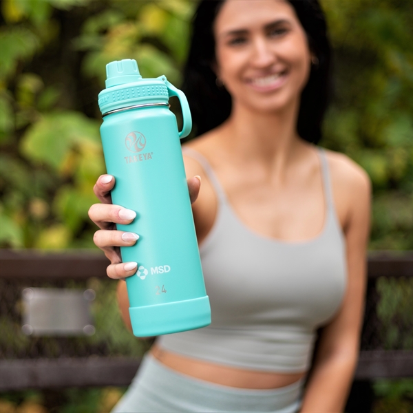 TAKEYA Actives Insulated Water Bottle With Spout Lid 24 oz... from ASI 72657 Active Life Promo / Active Life