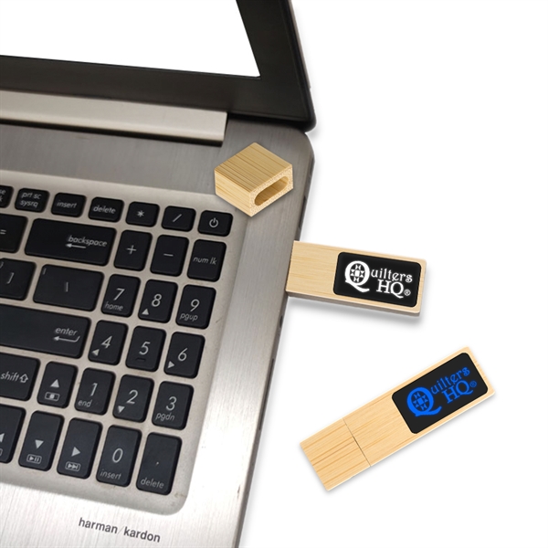 Modern USB style with your light up logo display. The Bamboo... from ASI 90154 Sunjoy Group Inc