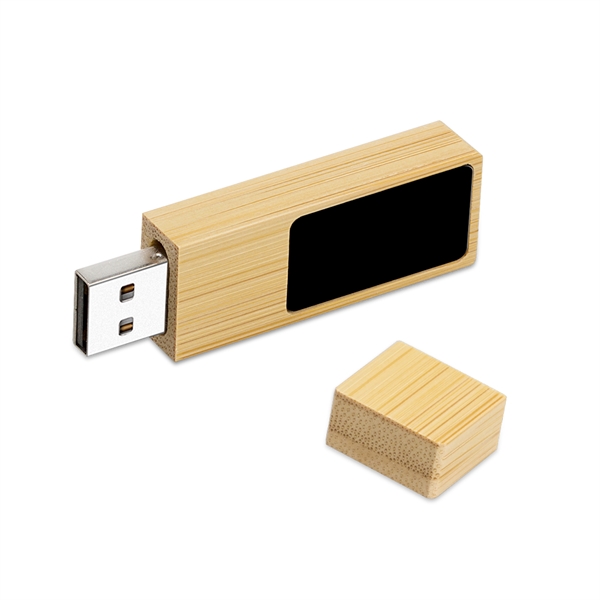 Modern USB style with your light up logo display. The Bamboo... from ASI 90154 Sunjoy Group Inc