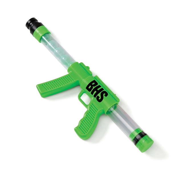 19" rapid fire Pong shooter loaded with glow in the dark... from ASI 63549 Jornik Manufacturing Corp / Jornik