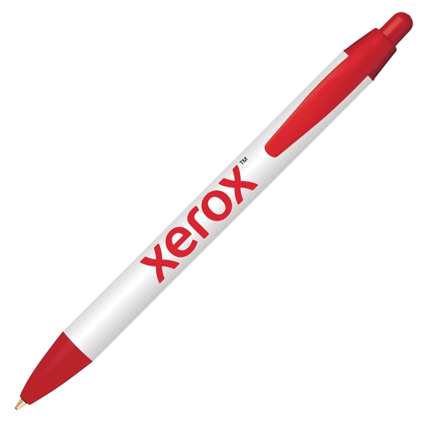 Wide body click action plastic ballpoint pen which features a large... from ASI 68190 Lungsal / Lungsal