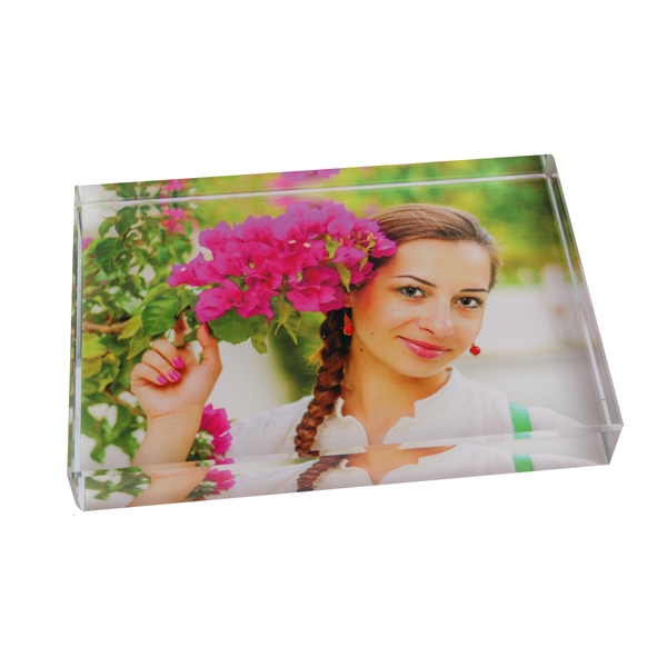 Glass Rectangle Sign or Paperweight... from ASI 92531 Unique Custom Products / UCP