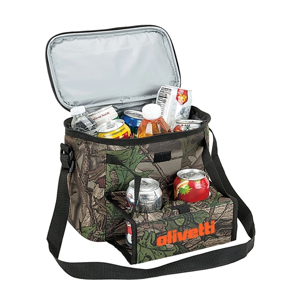 12 Can Green Camo Cooler... from ASI 31517 Admart Products / Admart Line