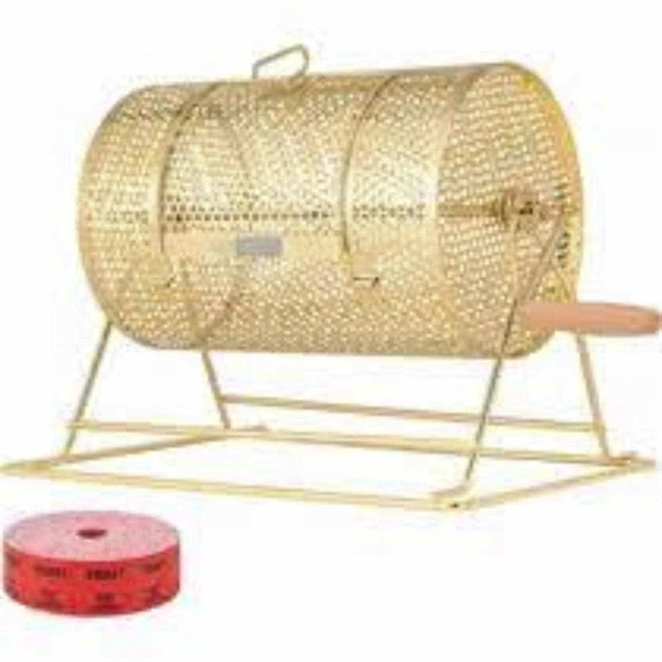 Raffle drum Small. Blank.... from ASI 57713 Glow Promotions / Glow Promotions