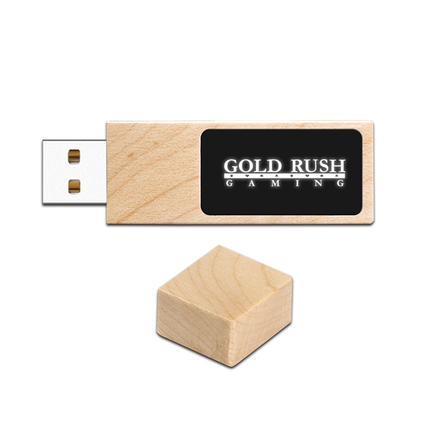 Modern USB style with your light up logo display. The Bamboo... from ASI 90154 Sunjoy Group Inc