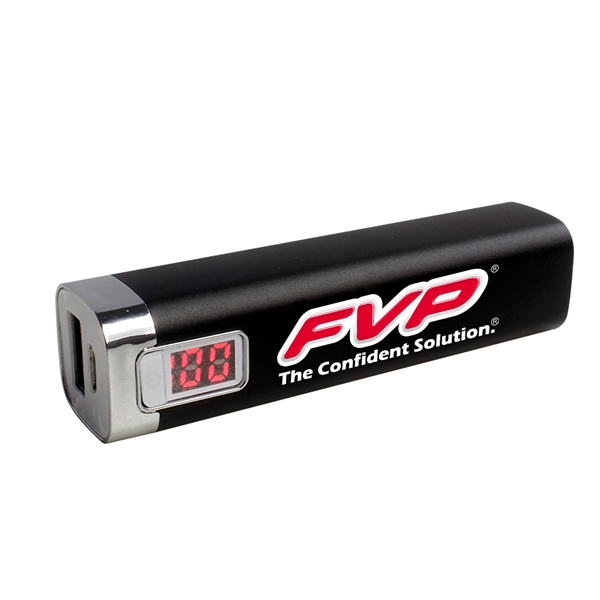 This custom metal power bank is designed with one USB port... from ASI 90154 Sunjoy Group Inc